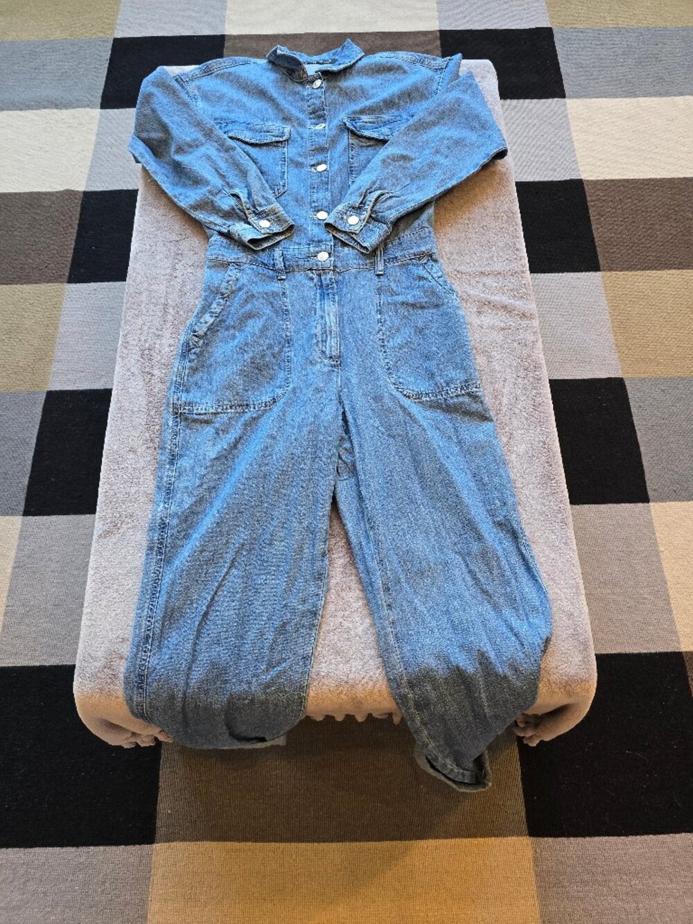 Mavi Ida Denim Utility Jumpsuit Boiler suit womans XS - Picture 3 of 11